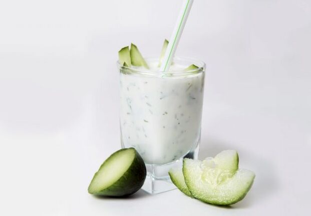 Diet with cucumbers and kefir
