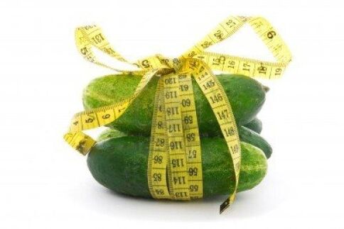 cucumbers are suitable for weight loss for a week