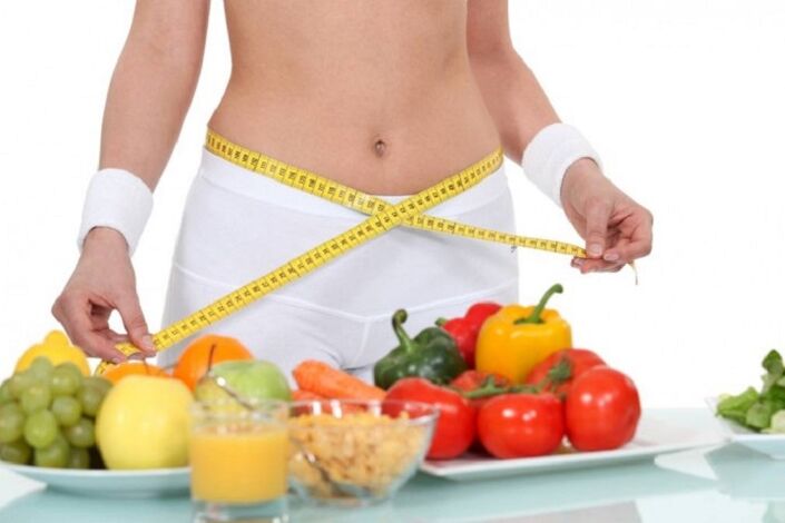 measuring the waist when losing weight on a protein diet